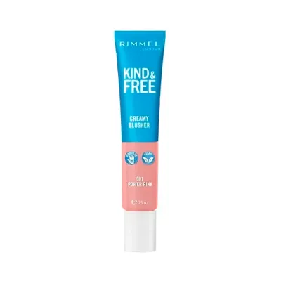 Rimmel Kind & Free Róż w kremie 001 Power Pink 15ml