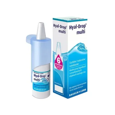 Bausch & Lomb Hyal Drop Multi krople do oczu 10 ml