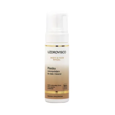 Uzdrovisco Body & Face Ritual pianka samoopalająca do ciała i twarzy 150ml