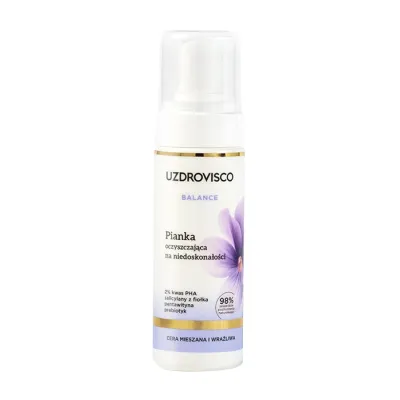 Uzdrovisco Balance pianka oczyszczająca na niedoskonałości 150ml