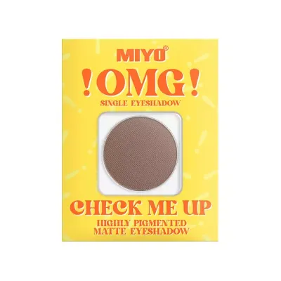 MIYO OMG MATTE EYESHADOW MATOWY CIEŃ DO POWIEK 14 BROWNIE 1,3G