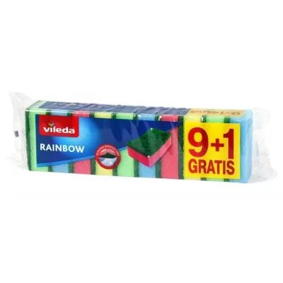 Vileda Rainbow zmywak kuchenny 10 sztuk