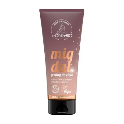 OnlyBio Body in Balance peeling do ciała Migdał 200 ml