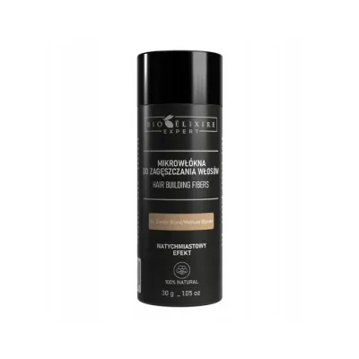 Bioelixire Expert mikrowłókna bawełniane do zagęszczania włosów Średni Blond 30 g