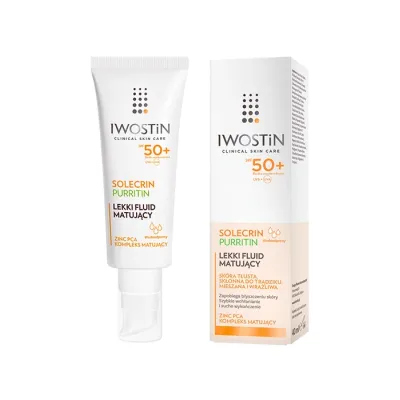Iwostin Solecrin Purritin fluid matujący SPF50+ 40 ml