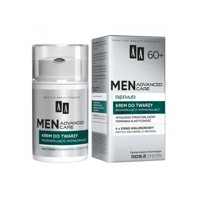 AA Men Advanced Care Repair 60+ krem do twarzy regenerująco-wzmacniający 50 ml