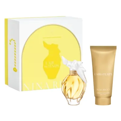 Nina Ricci L Air Du Temps woda toaletowa spray 50ml + balsam do ciała 75ml