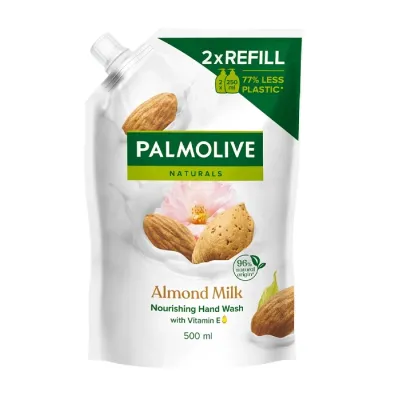 Palmolive Naturals mydło w płynie do rąk Almond Milk refill 500ml