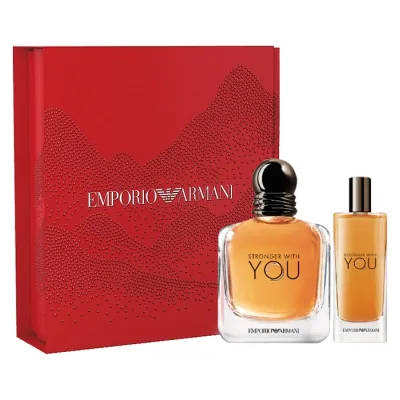 Giorgio Armani Emporio Stronger With You woda toaletowa spray 30ml + woda perfumowana spray 15ml