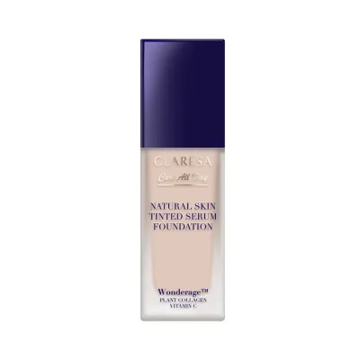 Claresa Care All Day nawilżający podkład-serum z naturalnym wykończeniem 0N Fair Neutral 32ml