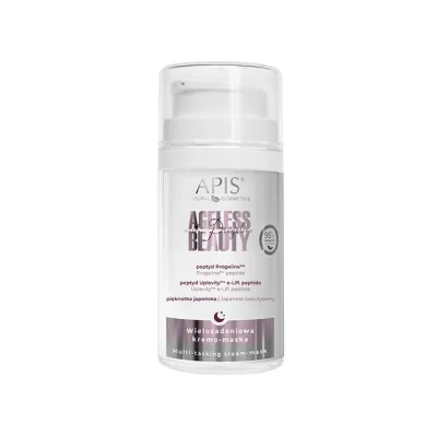 Apis Ageless Beauty with Progeline krem-maska do twarzy na noc 50 ml