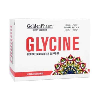 GoldenPharm suplement diety glicyna 30 tabletek po 250mg