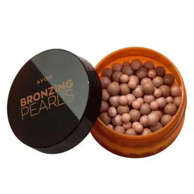 Avon Bronzing Pearls bronzer do twarzy w perełkach Deep 28 g