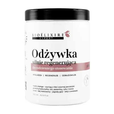 Bioelixire Expert silnie regenerująca odżywka do włosów 950 ml