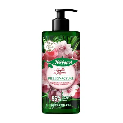 Herbapol pielęgnacyjne mydło w płynie 390ml