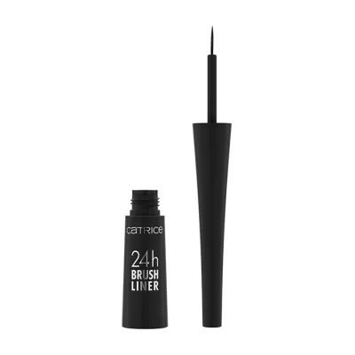 Catrice 24H Brush Liner długotrwały eyeliner w płynie 010 Ultra Black 3ml