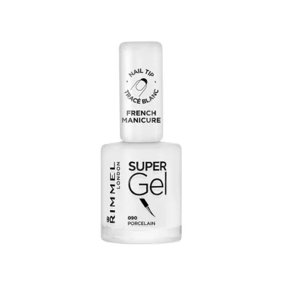 Rimmel Super Gel French Manicure żelowy lakier do paznokci 090 Porcelain 12ml
