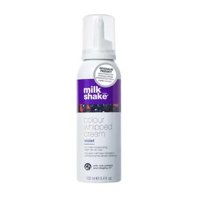 MILK SHAKE COLOUR WHIPPED CREAM ODŻYWCZA PIANKA KOLORYZUJĄCA DO WŁOSÓW VIOLET 100ML