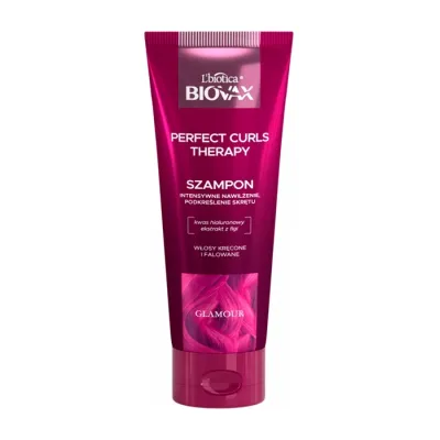 Biovax Glamour Perfect Curls Therapy szampon do włosów falowanych i kręconych 200 ml