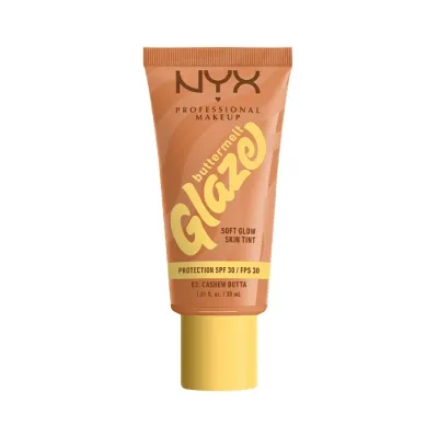 NYX Professional Makeup Buttermelt Glaze podkład w kremie SPF30 03 Cashew Butta 30 ml