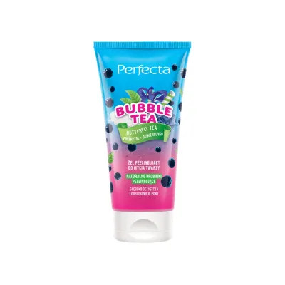 Perfecta Bubble Tea peelingujący żel do mycia twarzy 150ml