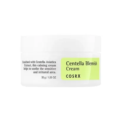 Cosrx Centella Blemish łagodzący krem do twarzy 30g