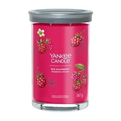 Yankee Candle Signature Tumbler duża świeca zapachowa Red Raspberry 567 g