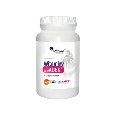 Aliness witaminy proADEK suplement diety 60 kapsułek