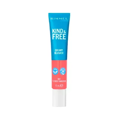 Rimmel Kind & Free Róż w kremie 002 Flushed Tangerine 15ml