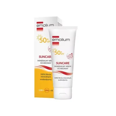 Emolium Suncare mineralny krem ochronny SPF50+ 50 ml