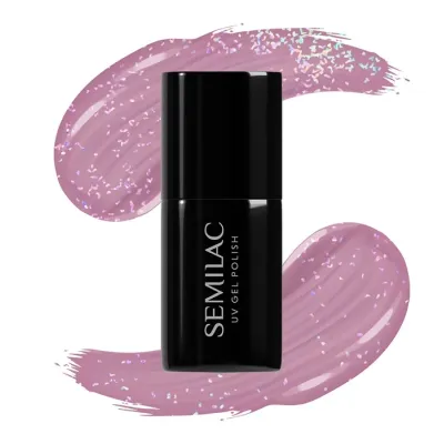 Semilac Shimmer Dust lakier hybrydowy 319 Shimmer Dust Pink 7 ml