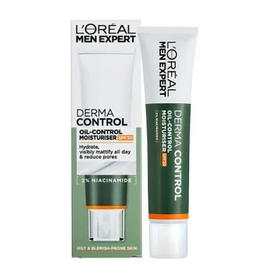 L'Oréal Paris Men Expert Derma Control nawilżający krem matujący SPF30 40ml