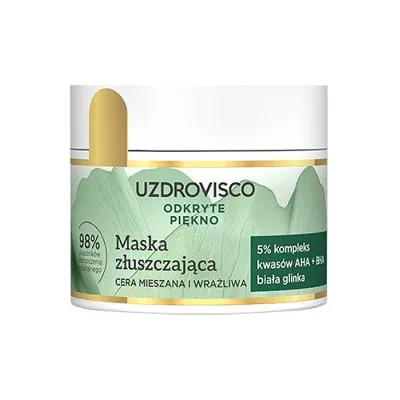 Uzdrovisco Odkryte Piękno maska złuszczająca do twarzy 40 ml