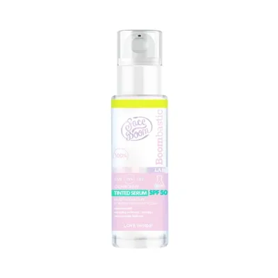 FaceBoom Boombastic Lab ochronne serum do twarzy tinted SPF 50 30ml