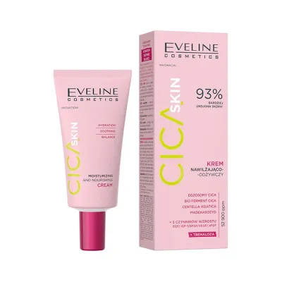 Eveline Cosmetics CICA Skin nawilżająco-odżywczy krem do twarzy 50 ml