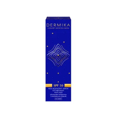 Dermika Luxury Neocollagen kolagenowy krem ochronny anti-age SPF50 50ml