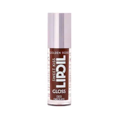 Golden Rose Sweet Kiss Lip Oil Gloss olejek do ust z efektem błyszczyka 06 Coco Chocolate 4,7 ml