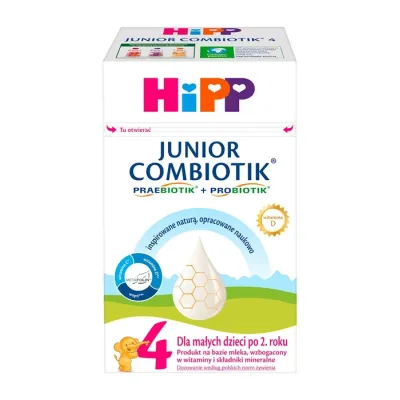 HiPP Bio Combiotik 4 produkt na bazie mleka dla dzieci po 2 roku życia 550g