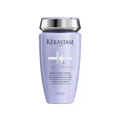 KERASTASE BLOND ABSOLU BAIN ULTRA-VIOLET SZAMPON DO WŁOSÓW BLOND, ROZJAŚNIONYCH I I SIWYCH 250ML