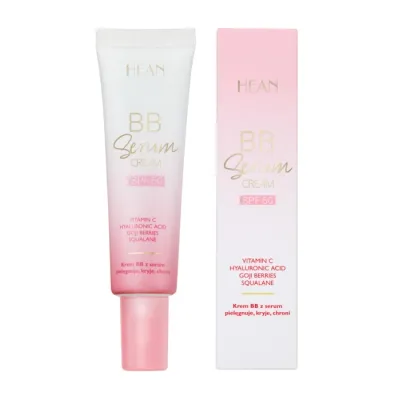 Hean BB Serum rozświetlający krem BB do twarzy SPF50 03 Medium 30ml