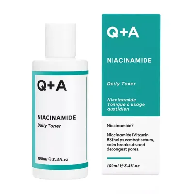 Q+A Antybakteryjny tonik do twarzy z niacynamidem 100ml
