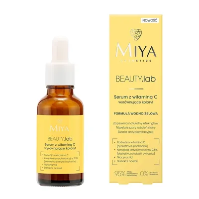 Miya Cosmetics Beauty.Lab serum do twarzy z witaminą C wyrównujące koloryt 30ml