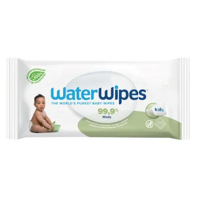 WaterWipes Kids biodegradowalne teksturowane chusteczki nawilżane 60 sztuk