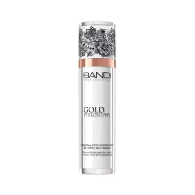 Bandi Professional Gold Philosophy peptydowy krem odmładzający do twarzy szyi i dekoltu 50 ml