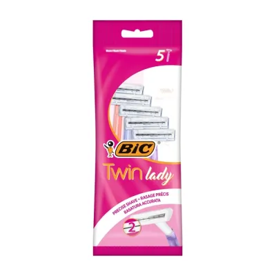 BIC Twin Lady jednorazowe maszynki do golenia dla kobiet 5 sztuk