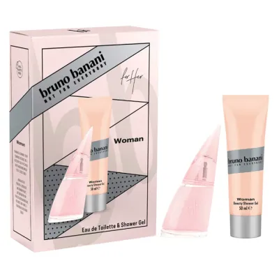 Bruno Banani Woman woda toaletowa spray 30ml + żel pod prysznic 50ml