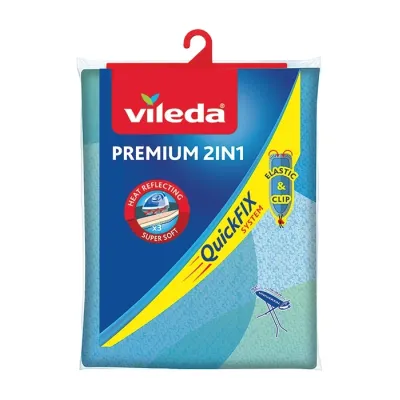 Vileda Premium 2in1 pokrowiec na deskę do prasowania 1 sztuka