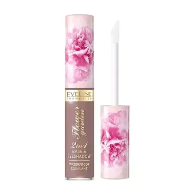 Eveline Cosmetics Flower Garden matowy cień do powiek w płynie 2w1 03 6,5 ml