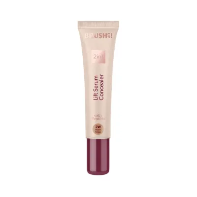 Brush Up 2in1 Lift Serum Concealer korektor-serum z peptydem liftingującym 2W Warm Beige 12 ml