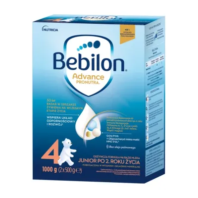 Bebilon Advance Pronutra 4 formuła na bazie mleka dla dzieci po 2 roku życia 1000 g